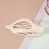 Nuevo Ins Celebridad de Internet Blogger Estilo Perezoso Pinza para el Pelo de Disco Trasero Pinza de Pato Pinza Grande Elegante Simple