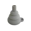 Em estoque 1,5 cm20g funil de silicone funil telescópico funil dobrável portátil funil de silicone para despejar combustível