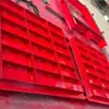 Porta à prova d'água e hermética para mineração MMB1.8x2.0. O batente da porta é feito de uma combinação de perfil U e viga I para vedação à prova d'água