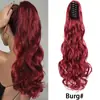 Comercio Exterior Transfronterizo Pelucas Europeas y Americanas Trenzadas, Coletas para Mujer, Cabello Largo Rizado, Extensiones de Coleta con Clip Invisible, Trenzas, Al por Mayor en Stock
