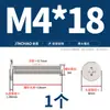 Tornillos de Cabeza Plana Delgada niquelados, de Forma Delgada, de Borde Delgado, Cabeza Plana Grande, Cabeza Plana Negra, Tornillos Phillips, Cabeza Plana M2M3M4M5M6