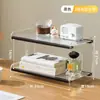 Prateleira de Armazenamento para Mesa, Estante de Canto de Mesa, Prateleira de Armazenamento para Estação de Trabalho, Mesa de Trabalho para Estudante, Estante Simples, Prateleira de Armazenamento para Dormitório