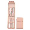 Set de manicura de fábrica de 7 piezas Set de manicura Set de cortaúñas para el hogar Cortaúñas Set de herramientas de manicura de belleza