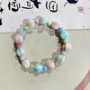 Fornecimento de fábrica pulseira de cerâmica antiga dobrada dupla pulseira de uso literário retrô novo chinês vento frio doce legal uso duplo
