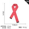 Cinta de Lona DIY con Etiquetas Coloridas para Equipaje, Llavero y Hebilla en Estilo Ins