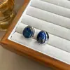 Pendientes de Gota de Agua de Doble Cara con Piedras Preciosas de Color Hielo de Diseño Exclusivo, Pendientes Versátiles Exquisitos, Elegantes Accesorios para Orejas Minimalistas de Lujo Ligero