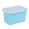 Caja de almacenamiento multifunción al por mayor, fabricante de cajas de almacenamiento para juguetes domésticos, caja de almacenamiento portátil de plástico con tapa impresa.