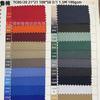 Poliéster-algodão misturado sarja fio cartão branqueado cinza pano 108 * 58 fluorescente anti-estático entrelaçado Gabardine uniforme