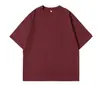 Camiseta de Manga Curta 100% Algodão 300g para Homem, Corte Solto, Tamanho Grande, Camiseta Básica para Casal, Estilo Tendência para Casal 300g, Gola Redonda