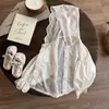 Casaco de Verão para Meninas Bebê Estiloso Proteção Solar Personalidade Infantil Marca Tendência Roupas de Proteção Solar Cardigã com Capuz Vazado Acabamento em Renda Jacquard