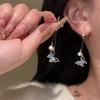 Pendientes Largos con Borlas Estilo Étnico Retro para Mujer, Pendientes de Personalidad Exagerada, Pendientes de Diseño de Moda de Lujo Ligero para Mujer
