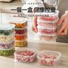 Caja de Almacenamiento para Refrigerador de Cocina, Caja para Carne Congelada de Grado Alimenticio, Caja de Conservación para Clasificación y Organización de Frutas, Almacenamiento Sellado