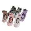 Calcetines de Pilates para Mujer Antideslizantes Calcetines de Yoga Estilo Verano Transpirables sin Espalda con Puntos Finos Profesionales Fitness Deportes Calcetines al por Mayor