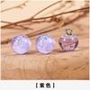 Botões Imitação Jade Folha de Ouro Cheongsam Chinês Botões Conta de Bola Transparente Botões Estilo Nacional Retrô Acessórios Decorativos de Resina da Dinastia Han
