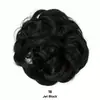 Pelucas de Cabello Sintético de Alta Temperatura Estilo Europeo y Americano, Postizos de Moño para Mujer, Anillos de Cabello Rizado, Extensiones de Cabello Transfronterizas, Gomas Elásticas para el Cabello de Comercio Exterior, Cabello Sintético