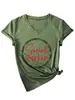 Amazon Ebay Estação Independente Moda Versátil Gola V Compassivo Social Manga Curta Camiseta Camisa Base