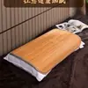 Funda de almohada de bambú de doble cara para verano, funda de almohada de ratán, tapete de almohada fresco para verano, almohadilla de almohada de bambú individual/doble
