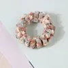 Nuevo teléfono de felpa línea de pelo Anillo para el pelo Accesorios para el cabello sin costuras Damas simple simple Cuerda para el pelo coreana Caja de cuero al por mayor