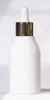Botella de Pared Gruesa Fondo Grueso de Un Paso Petg Hombro Inclinado Botella Redonda Gotero Botella de Suero para Cuidado de la Piel 40ml 60ml Botella de Loción