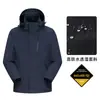 Chaqueta para exteriores wenhouu para hombre, conjunto de dos piezas de forro polar compuesto ultrafino tres en uno, ropa de montañismo impermeable cálida para mujer