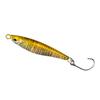 Fábrica atacado Luya isca agulha de pinho pequena placa de ferro chumbo peixe com gancho único de pesca Boca de Cavalo Branco engatilhado isca falsa lantejoulas