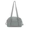 Bolsa Grande de Couro Estilo Coreano Transfronteiriça para Mulheres 2026 Nova Tendência Moda Textura Bolsa de Ombro Bolsa de Mão Casual Bolsa de Bowling