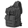 Mochila Cruzada de Hombro Impermeable y Resistente al Desgaste para Viajes de Ocio al Aire Libre, Bolsa Táctica Multifuncional para el Pecho para Deportes de Montañismo y Ciclismo
