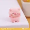Adornos Mini Flocados Lindos para Jardín de Infancia Descompresión Curativa Decoración de Escritorio para Estación de Trabajo de Computadora Adornos Pequeños