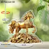 Standee Acrílico del Caballo del Zodiaco Adorno Artesanal Regalo de Año Nuevo Año del Caballo 2026 Festival de Primavera Transfronterizo