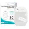 Apósito médico transparente impermeable para catéter venoso central, apósito impermeable para baño, película transparente para tatuajes, apósito de película delgada transparente para fijación de catéter
