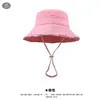 Chapéu de Balde Estilo Coreano Inspirado na Chanel para Mulheres, Chapéu Casual com Aba, Chapéu de Comércio Transfronteiriço Europeu e Americano, Chapéu com Franjas para Proteção Solar ao Ar Livre