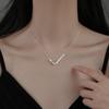Colar de pérolas de imitação de amor requintado, moda simples feminina, delicado, elegante, corrente de clavícula, popular, famoso na internet, combinando com todos os tipos de colar
