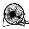 Ventilador de Ferro de 4 polegadas 6 polegadas Lâmina de Alumínio Mini Plugue USB Power Bank Escritório Silencioso Metal Pequeno Ventilador em Estoque