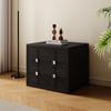 Gabinete de Cubo de Madera Maciza Gabinete de Pie Antiguo para Sala de Estar Combinación de Gabinete para TV Gabinete Lateral de Lujo Ligero para Sofá Gabinete Lateral de Pared para Comedor