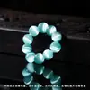 Contas pequenas redondas de ágata de cristal natural com anéis de corrida, acessórios de joias DIY feitos à mão, materiais para pulseira de 4 mm, atacado de pingentes