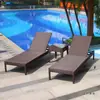 Cama Lounge Exterior, Silla Lounge para Piscina, Silla de Playa de Ocio, Banco de Descanso Grande para Terraza de Patio de Villa, Silla Lounge de Ratán