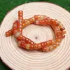 Cuentas Sueltas de Piedra Natural 4*7 Cuentas Espaciadoras en Forma de Píldora Cuentas para Pulsera DIY Venta al por Mayor Piedras Preciosas Múltiples Raíz de Bodhi Cuentas de Ábaco de Corte Recto
