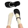Nuevos Zapatos Mary Jane de Encaje con Lazo de Verano 2026 para Mujer, Suela Gruesa, Punta Redonda, Tacón Bajo, Suela Suave, Zapatos Pequeños de Cuero Lolita