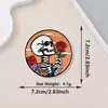 Patches bordados estilo punk de venda quente transfronteiriços com flores vintage, caveiras e laços, apliques decorativos para roupas com adesivo termocolante