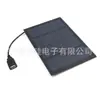 Placa de Carga Fotovoltaica Solar de 6V 2.5W 4.2W Laminado PET Conector USB Hembra