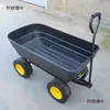 Carro de Cuatro Ruedas para Puestos de Mercado, Entrega Express, Compras de Supermercado, Uso Doméstico, Camping, Transporte de Trigo, Venta de Flores y Carrito de Carga Empujado Manualmente
