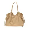 Bolso Tote Melanoid para Viajar para Mujer 2026 Nuevo Otoño Retro Gamuza Felpa Bolso de Hombro Único Gran Capacidad Bolso de Axila