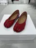 Zapatos planos Mary Jane de piel de oveja súper suave, modelo 2026, con separación de dedos para mujer, zapatos de ballet sin cordones, mocasines de pezuña de cerdo