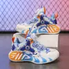Zapatos de Baloncesto para Niños 2025 Otoño Nuevo Moda Infantil Atractivos Zapatos Deportivos con Hebilla Giratoria Malla Transpirable Zapatos para Correr