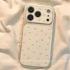 Adequado para capas de celular Apple 18 Pro Max e iPhone 17, apresentando um design de cobertura total, um estilo coreano minimalista e um sofisticado laço de tela cheia