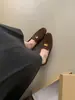 Zapatos planos elegantes y sofisticados para mujer para el trabajo, nueva colección primavera y otoño 2026, mocasines casuales sin cordones