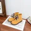 Botines Retro Otoño/Invierno 2026 para Mujer, Diseño de Cordones Multicolor, Estilo Ins Versátil, Moda Dr. Botas Martens con Punta Redonda Grande