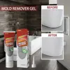 Jaysuing Gel Removedor de Moho Baño Cocina Pared Pared Blanca Limpieza Manchas Removedor de Moho Limpiador