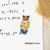 Nuevo Broche de Conejo de Encaje de Tela Coreana Estilo Bosque Conejo Estéreo Accesorios para el Cabello Accesorios Decorativos Accesorios para Ropa Infantil