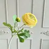Flores de Loto Artificiales de Terciopelo de Dos Cabezas para Decoración del Hogar, Accesorios de Fotografía, Arreglos de Flores Artificiales, Decoraciones de Pared de Flores y Arreglos Florales